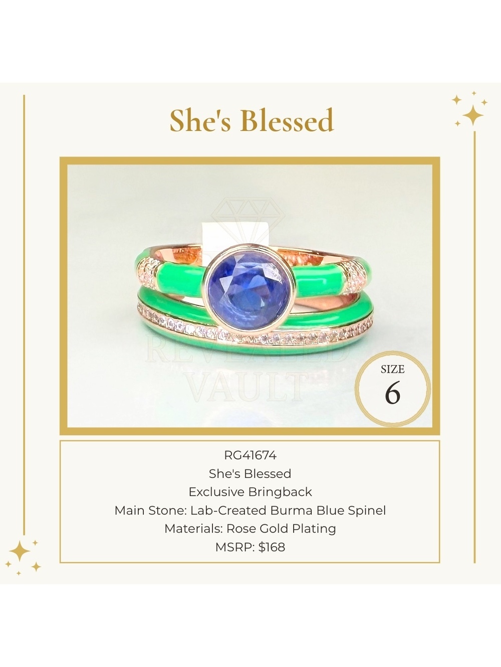 She's Blessed - Size 6 - OG
